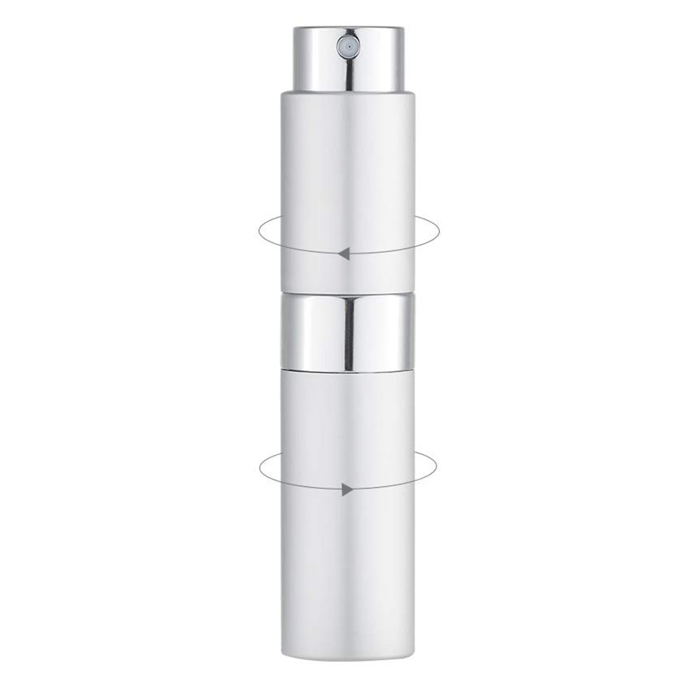 8ml Perfume or Cologne Travel Refillable Spray Bottle Portable Twist-Up Dispenser