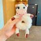 3Pcs Cute Animal Scrunchies Plush Hair Bands