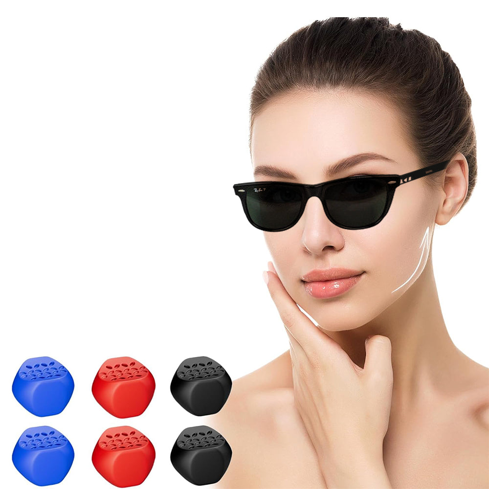 12Pcs Jawline Exercisers Silicone Mouth Exercise Fitness Ball Neck Face Jaw Trainer Toning