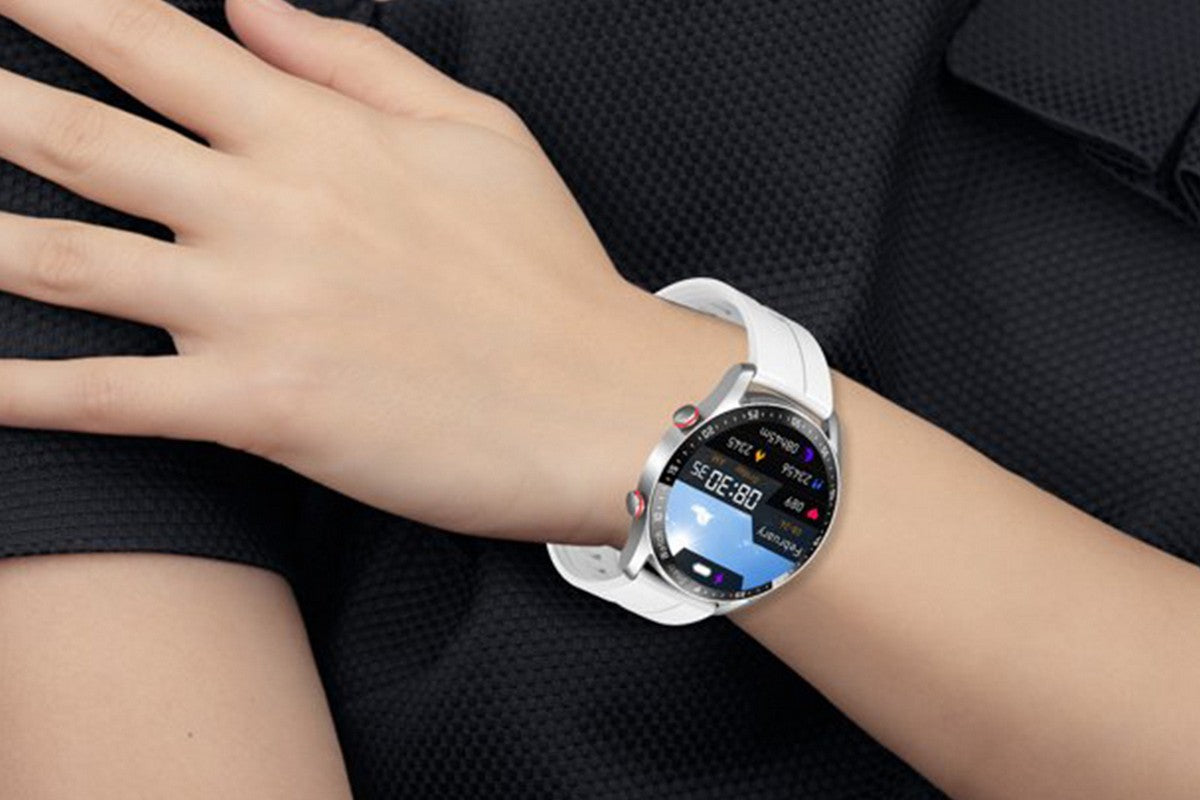 Bluetooth Smart Watch Sleep ECG Monitoring Sport Tracker-TPU Strap