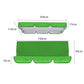 Durable Garden Swing Seat Canopy Replacement Waterproof Swing Top Cover Furniture-Green,XL