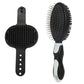 2 Pack Pet Grooming Brush Set Deshedding Double Sided Comb Massage Brush for Cats Dogs Horses