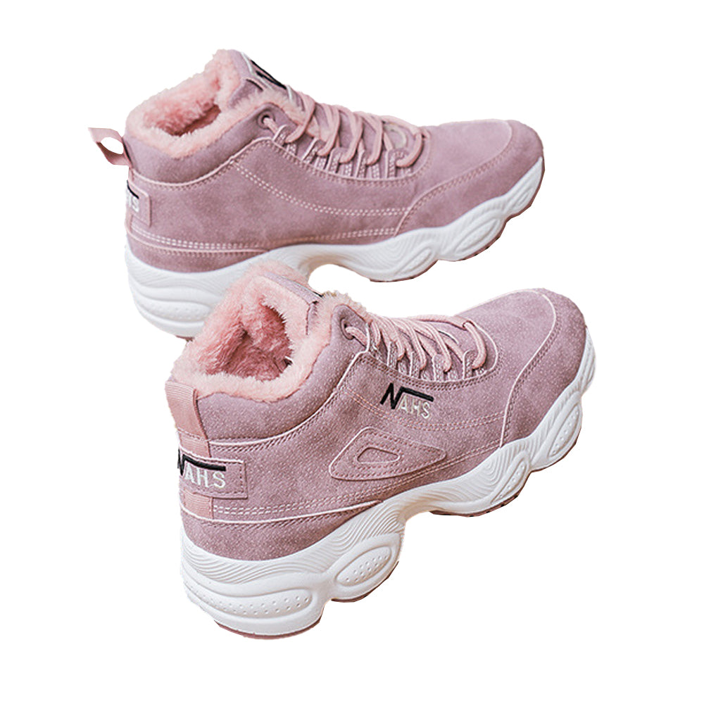 Women's Plush Warm Sneakers Sports Shoes