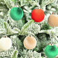 15Pcs Christmas Tree Baubles Xmas Velvet Balls Decor Hanging Home Party Ornament
