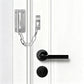 2 Pack Door Security Chain Lock Strong Door Chain Lock with 12 Screws for Wood Door