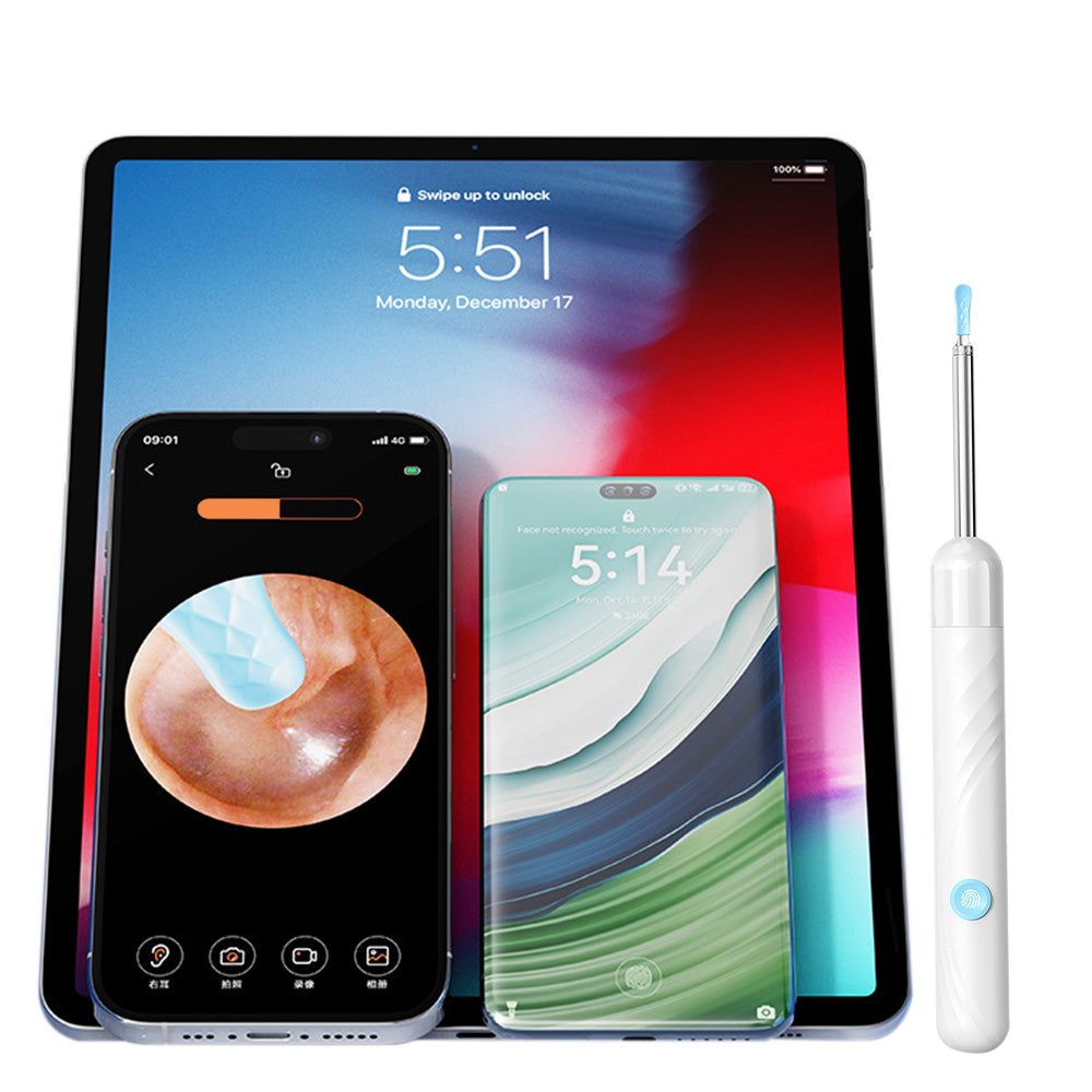 Ear Wax Removal Camera Tool Wireless Visual Ear Cleaner for iOS and Android