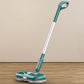 Cordless Electric Spin Mop with LED Light Water Sprayer and 750ML Large Water Tank