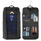 Water-resistant Foldable Garment Bag for Travel with Hanger Detachable Shoulder Strap
