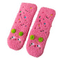 Women's Sherpa Fleece Slipper Socks Cozy Indoor Socks Warm Plush Socks