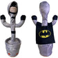 Dancing Superhero Inspired Cactus Plush Toy