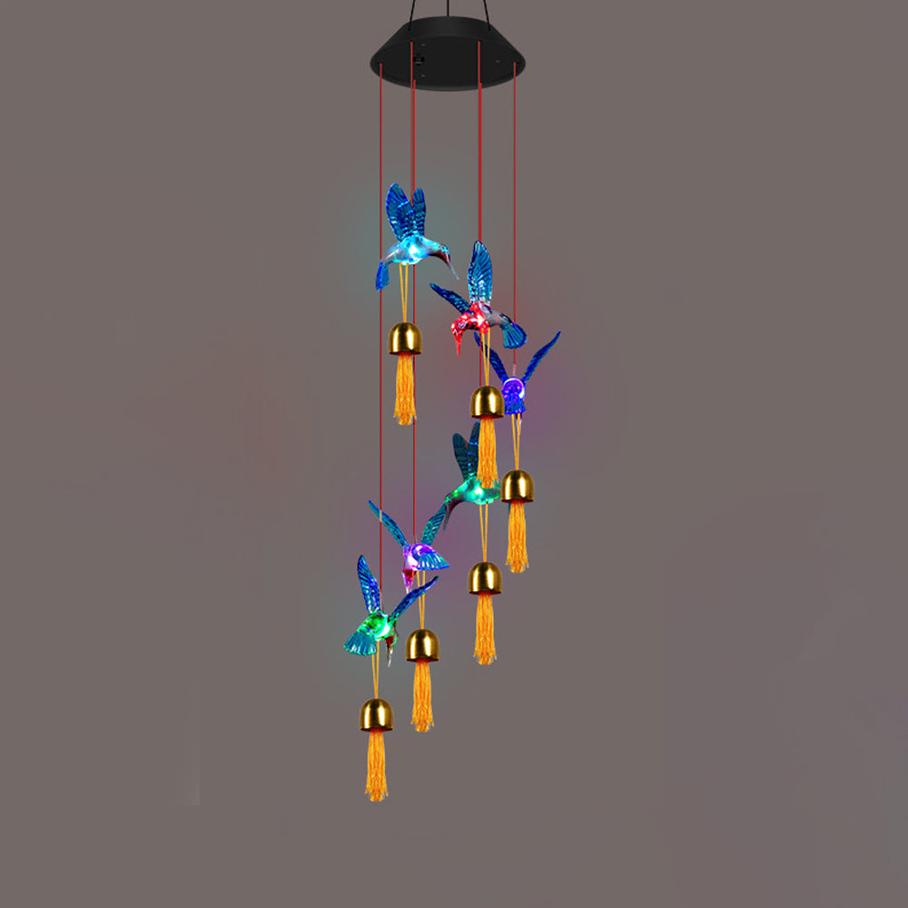 Solar Color Changing Wind Chime Light