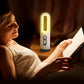 2Pcs Rechargeable Motion Sensor LED Night Light with Portable Flashlight