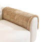 Sofa Armrest Cover Winter Thick Flannel Armchair Pad