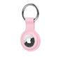 For AirTag Holder AirTag Case with Keychain Silicone Air Tag Cover 4PCS