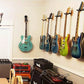 Guitar Wall Mount Walnut Wood Hanger Stand for Acoustic Electric Guitar Banjo Bass