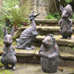 4Pcs Resin Animals Garden Statues