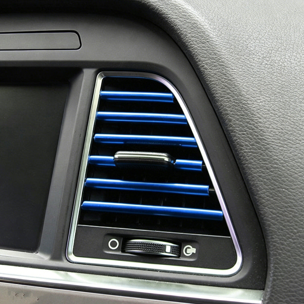 20 Pack Car Interior Air Vent Decorative Trim Strip Universal Fit for All Models