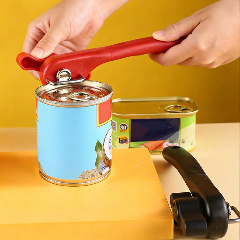 Smooth Edge Professional Can Opener Manual Stainless Steel Cut Lid Side