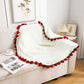 Crochet Rose Bouquet Throw Blanket Handmade-Style 2