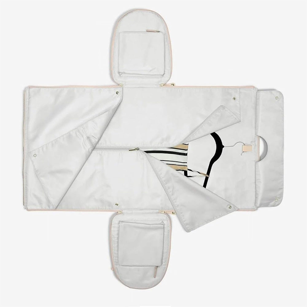 Water-Resistant Garment Duffle Bag Duffle Bag PU Leather Travel Bag
