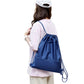 Water-resistant Drawstring Backpack Bag Portable Gym Backpack for Outdoor Travel