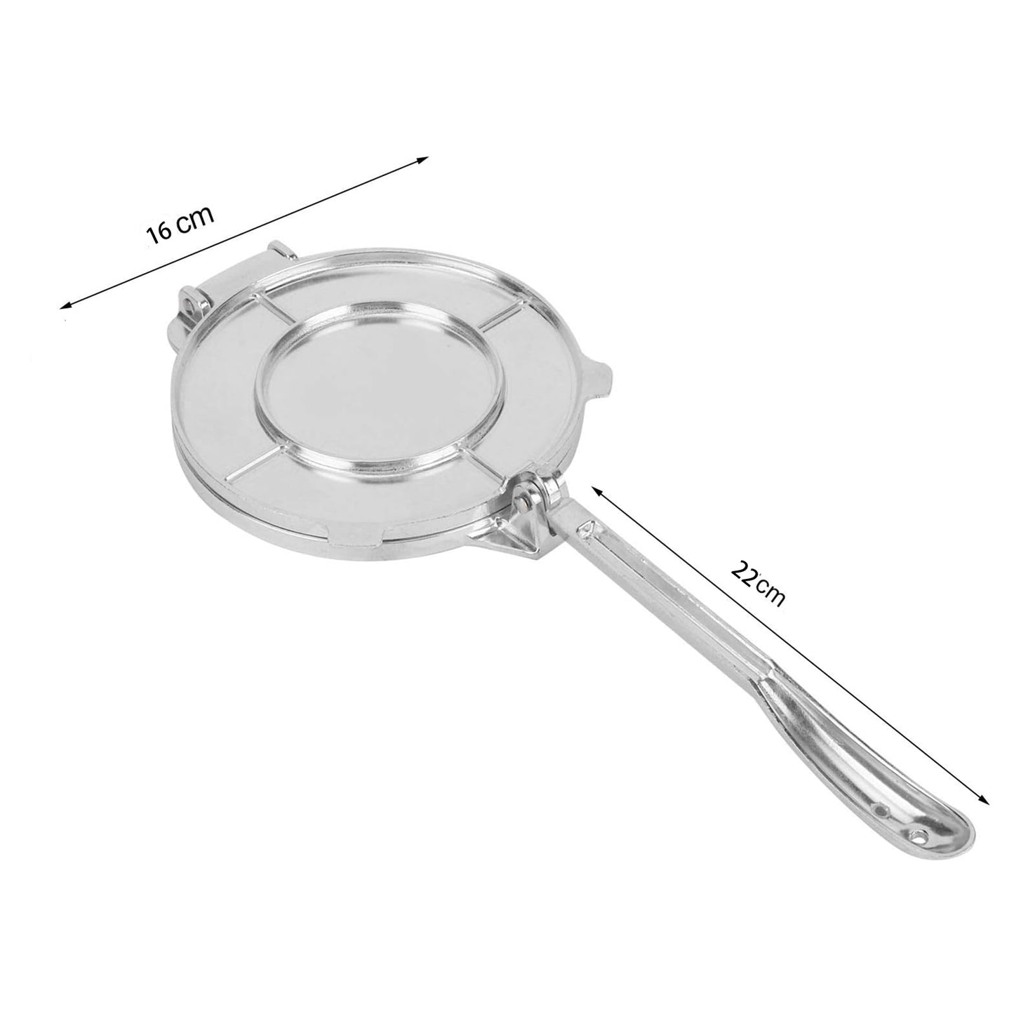 16CM Aluminium Alloy Tortilla Press Flat Bread Maker