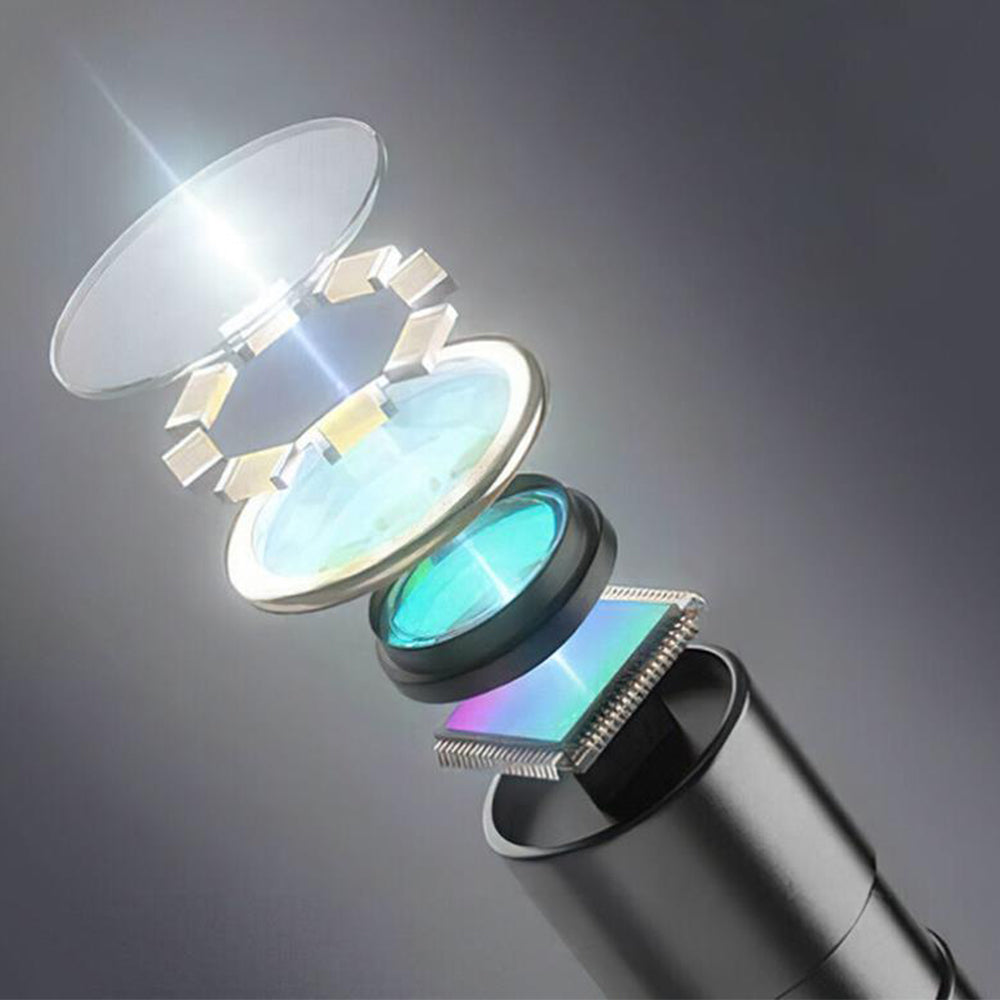 1080P HD Industrial Endoscope 4.3Inch Color LCD Screen Borescope Inspection Camera