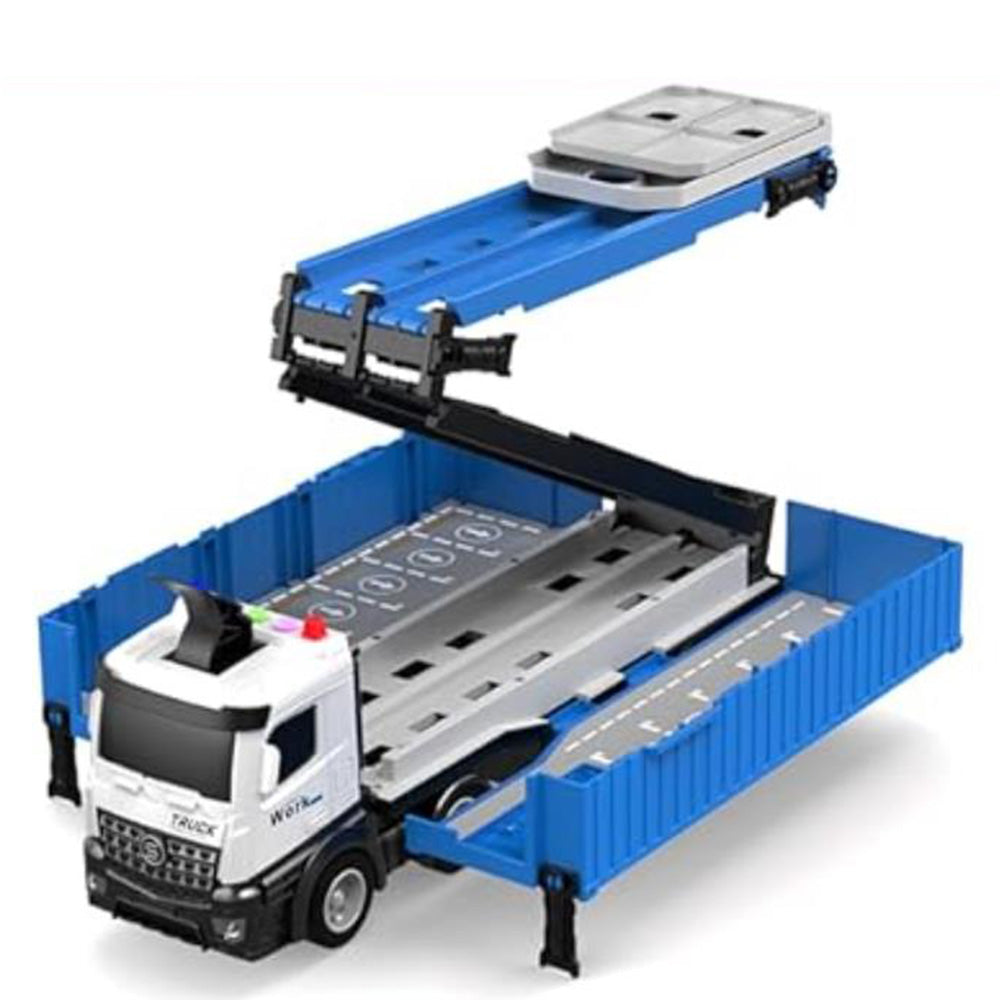Car Carrier Transport with Race Mini Car Toys Set for Kids