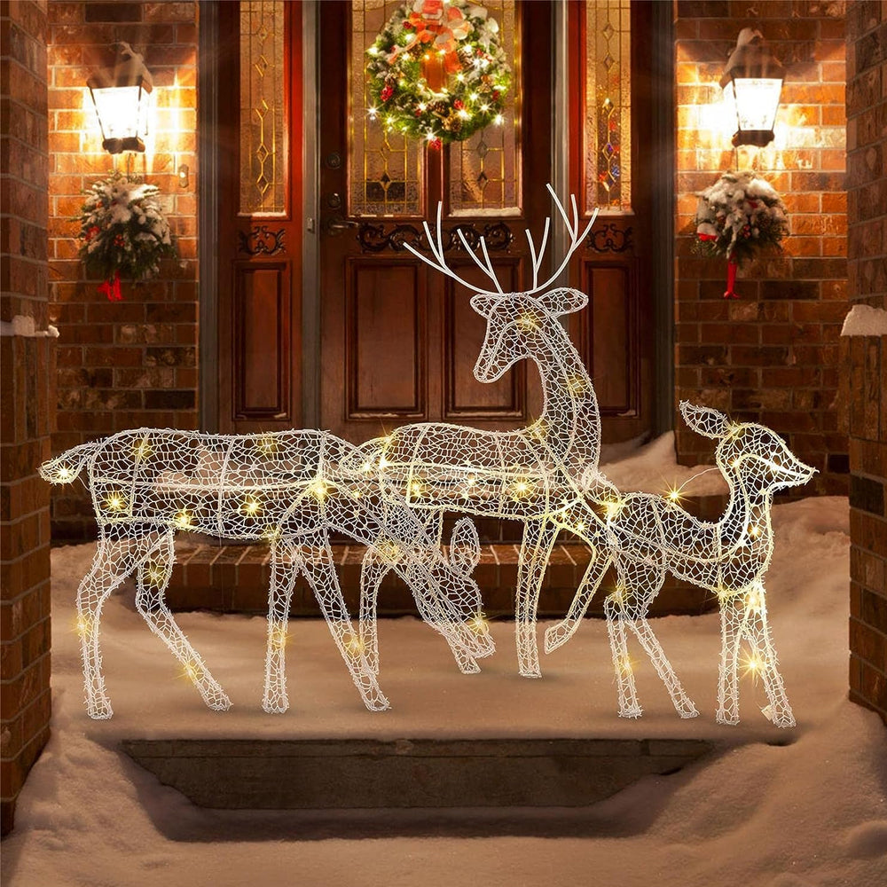 3D Reindeer Christmas Decoration for Home Garden Yard