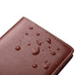 Portable Leather Business Card Holder Album 120-Slot Capacity