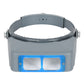 Head Wearing Magnifying Glass Optical Head Band with 4 Lens Eye Loupe