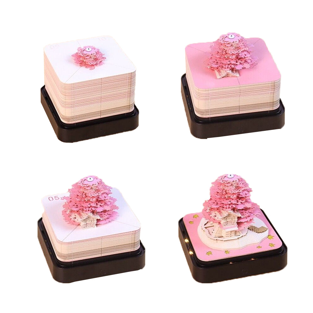 3D Memo Pad Art Sticky Paper Notes Creative Decorative