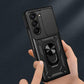 For Samsung Galaxy Z Fold Shockproof  Phone Case with Ring Base