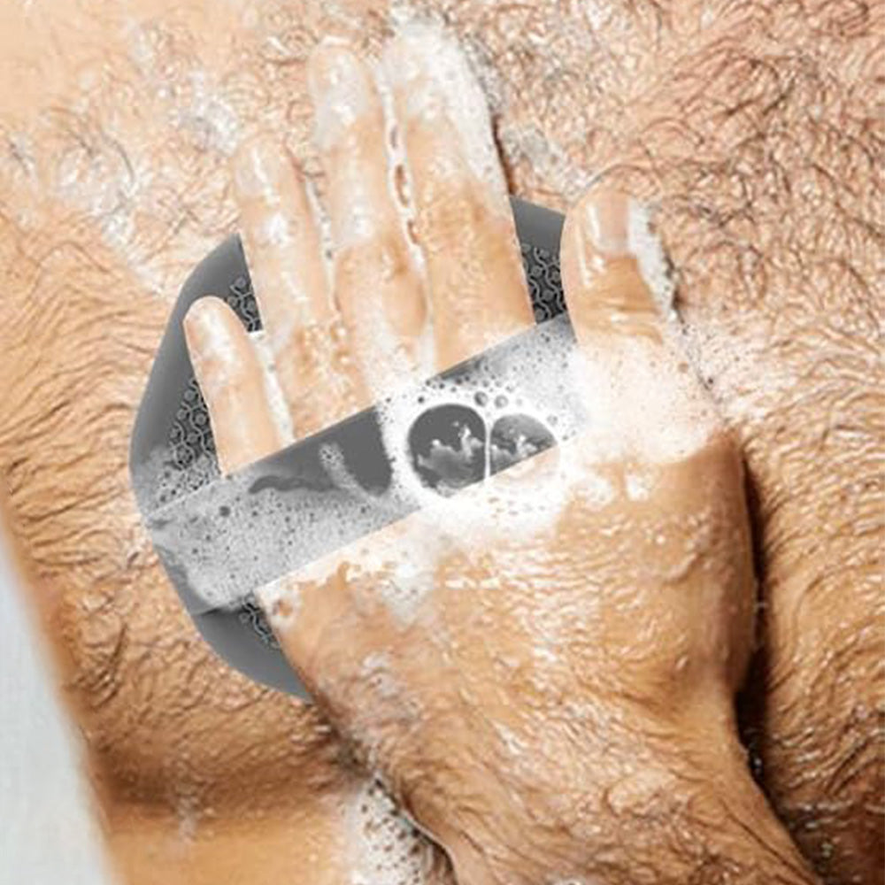 Silicone Body Scrubber for Gentle Exfoliation and Massage for All Skin Types