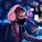 Wired Over-Ear Gaming Headset with LED RGB Lights and Mic