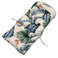 High Back Rocking Chair Cushion Water Resistant Outdoor Seat Pad with Ties