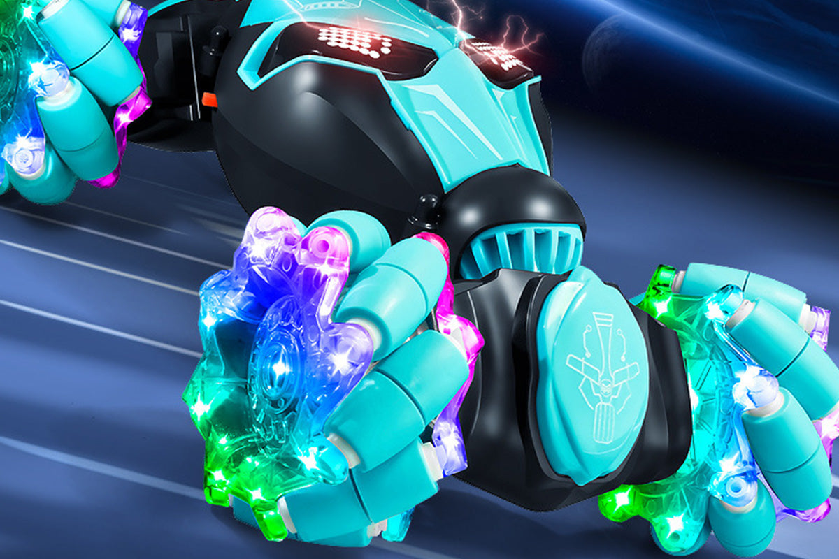 4WD Gesture Sensing RC Stunt Car Toys Drift Hand Control RC Cars With Light And Music
