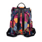 Anti-theft Backpack New Multifunctional Printed Oxford Travel Bag