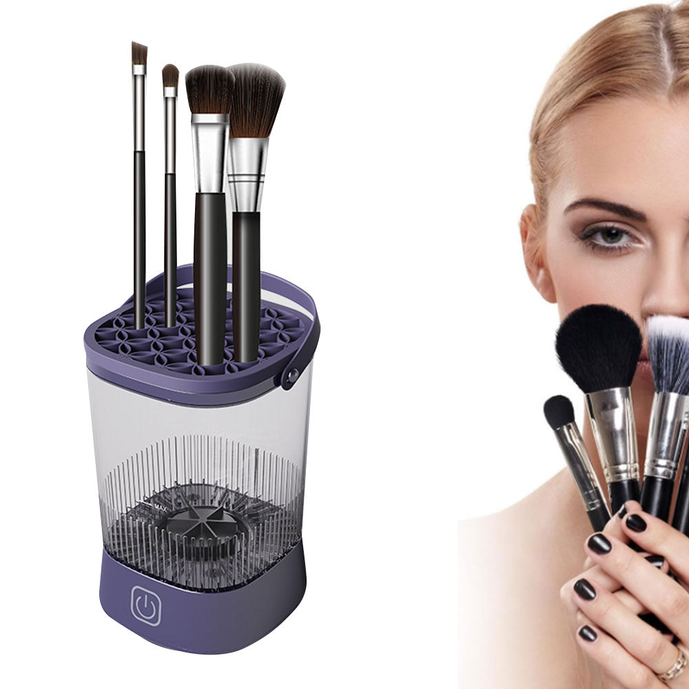 Water-Resistant Electric Makeup Brush Cleaner Automatic Brush Cleaner Dryer Tool