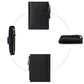 Genuine Leather Women's Wallet Short RFID Blocking Purse with Zipper