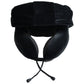 Travel U-Shape Memory Foam Neck Pillow with Noise Reduction Earmuffs Blackout Hat