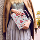 Zippered Bible Carrying Case with Handles and Bookmark