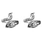 2Pcs Peacock Ring Adjustable Crochet Knitting Loop Accessories