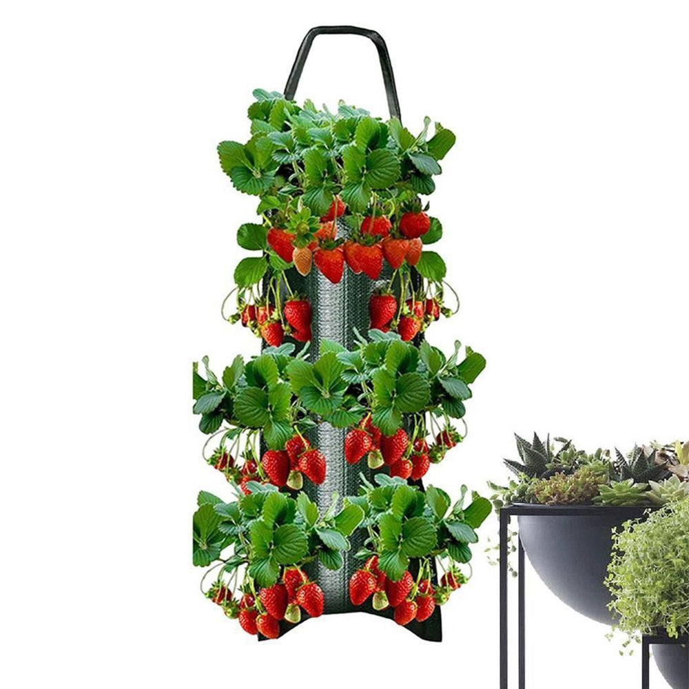 Breathable Hanging Type Strawberry Planting Bag
