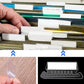 100Pcs PVC Hanging File Folder Tabs