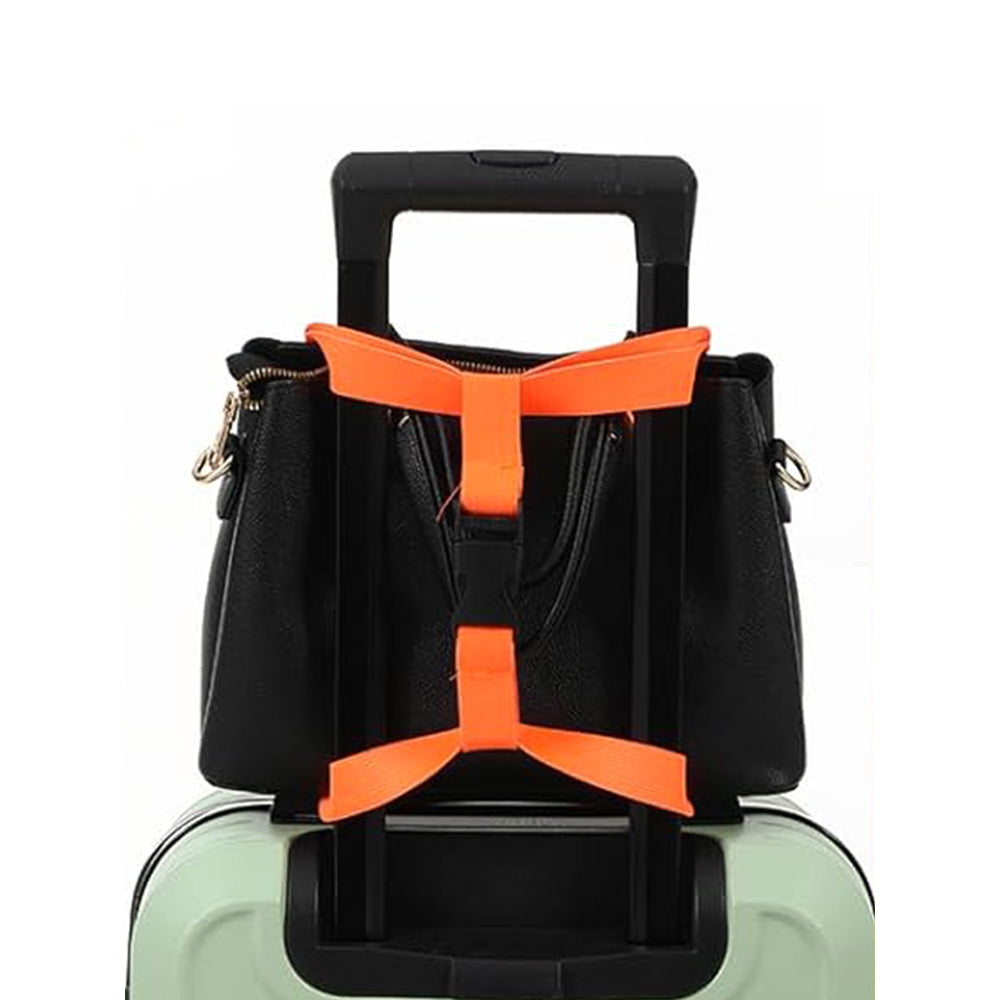 2 Pcs Adjustable Elastic Luggage Strap Suitcase Bungee Connector Travel Strap Quick Release