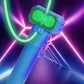 Handheld Double Wheel Rope Launcher Glow In the Dark Lasso Loop Fidget Toy
