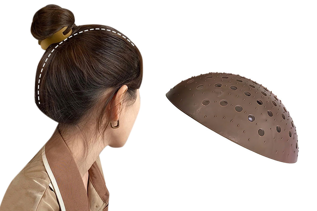 Invisible Hair Volume Pad for High Ponytail Bun Extension Natural Look