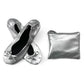 Women Foldable Indoor Ballet Flat Roll Slipper Shoes Dance Shoes Party Ball Prom
