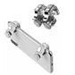 2PCS Metal Button Smart Phone Game Trigger Shooter Gamepad Joysticks For PUGB Controller